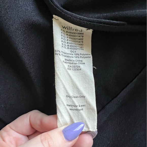 Aritzia - Wilfred - Chevalier Jacket - Black - Picture 6 of 10